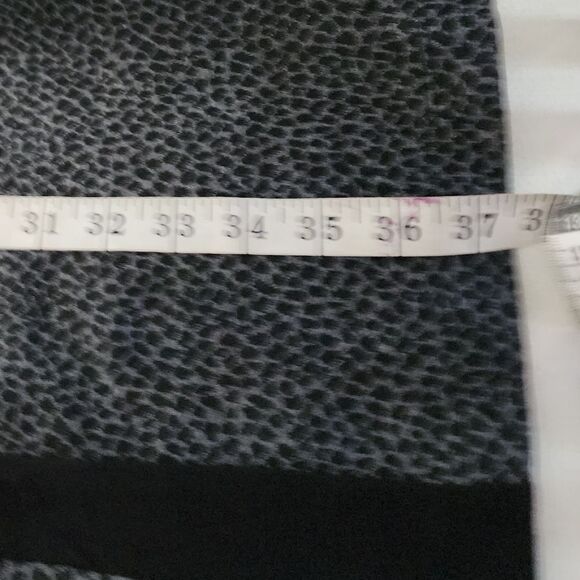 Voir Voir Black Trim Knee Length Sleeveless Side Zip Sheath Dress Size 8 NWT - Picture 8 of 8